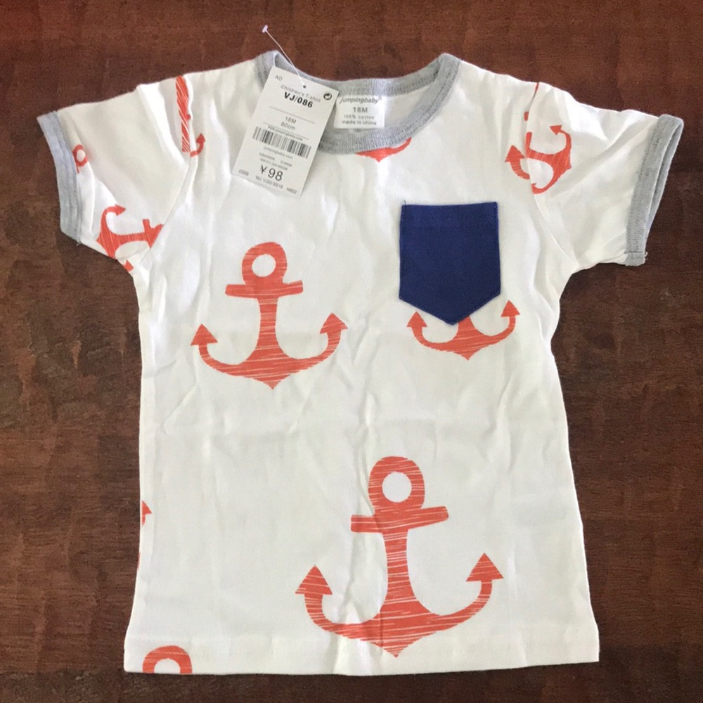 Anchor Tee BOUTIQUE CLEAN OUT